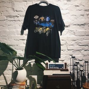 Mens Vintage Harley Davidson Graphic Tee